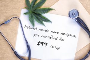 medical marijuana certifications for $99