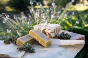 Cannabis butter and buds