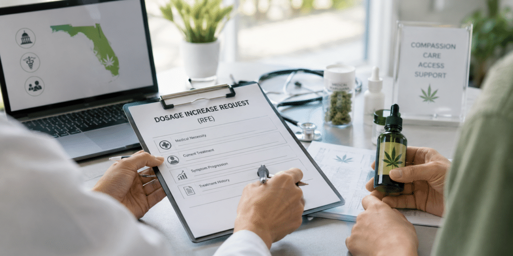 Medical Marijuana Dosage in Florida: How to Request a Dosage Increase (RFE Explained)
